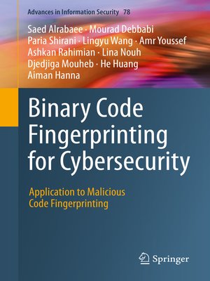 cover image of Binary Code Fingerprinting for Cybersecurity